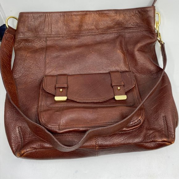 Banana Republic Brown Leather Handbag - Picture 8 of 8